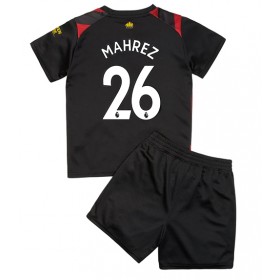 Baby Fußballbekleidung Manchester City Riyad Mahrez #26 Auswärtstrikot 2022-23 Kurzarm (+ kurze hosen)